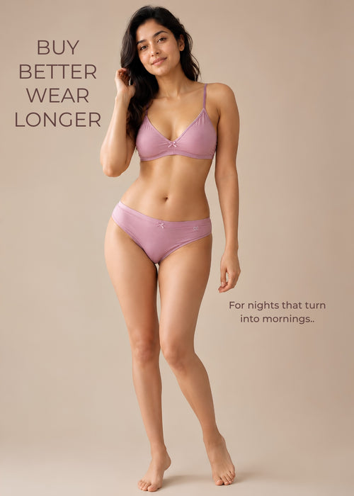 Seamless Comfort Hipster Brief – Soft Pink