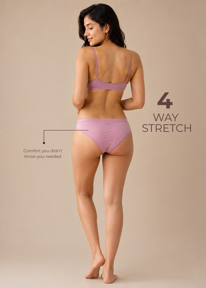 Seamless Comfort Hipster Brief – Soft Pink